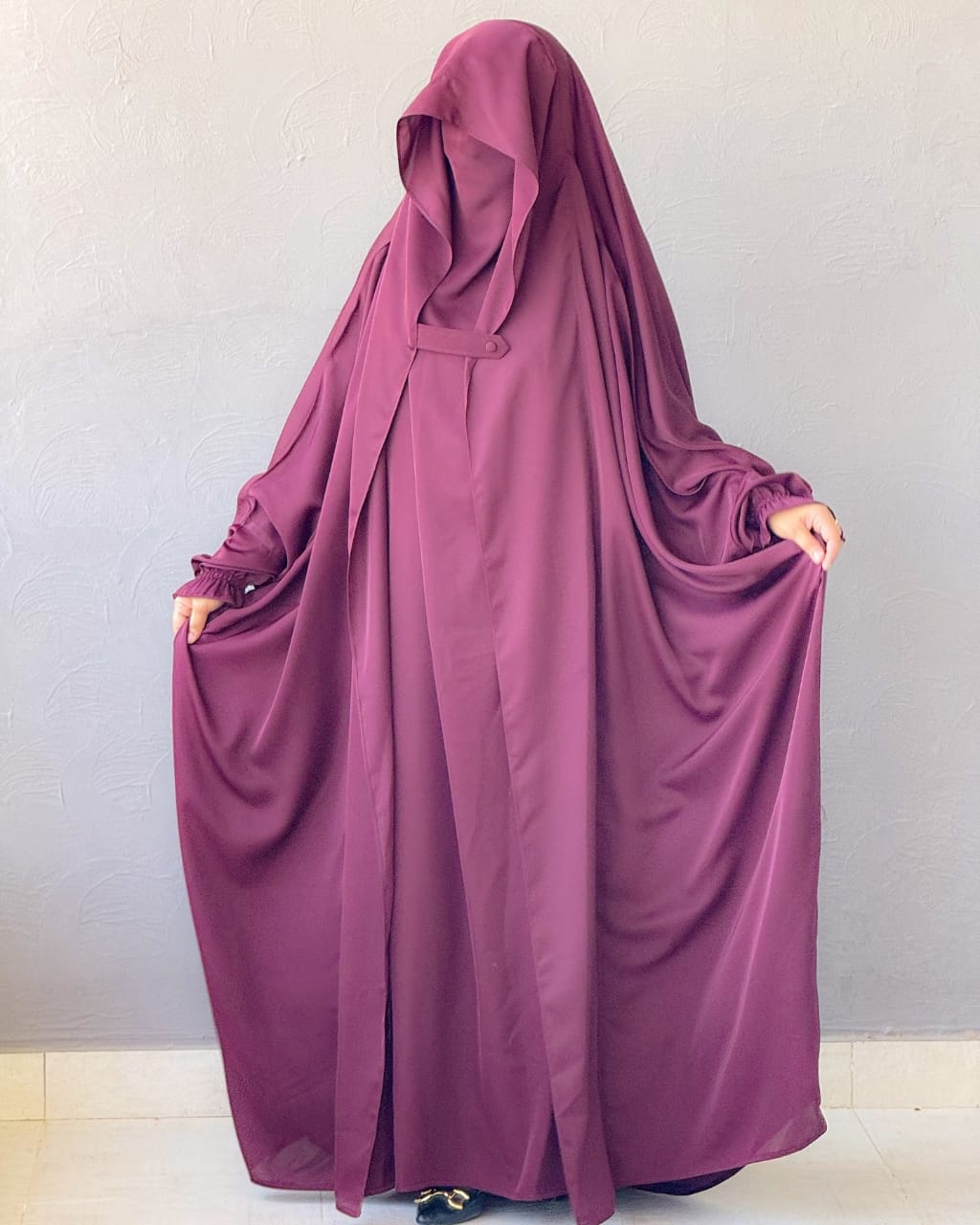 Jilbab Abaya (Pink)