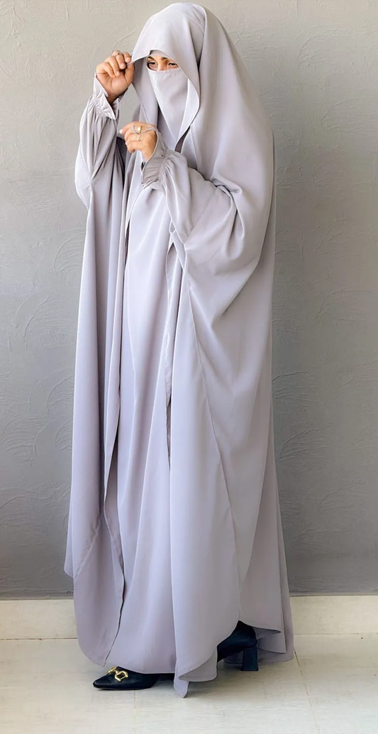 Jilbab Abaya (Off-white)