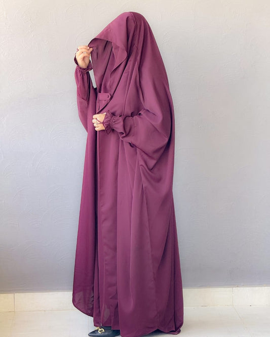 Jilbab Abaya (Pink)