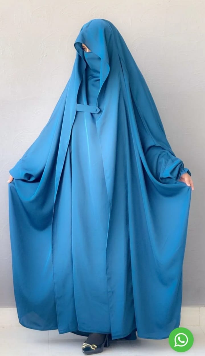 Jilbab Abaya (Blue)