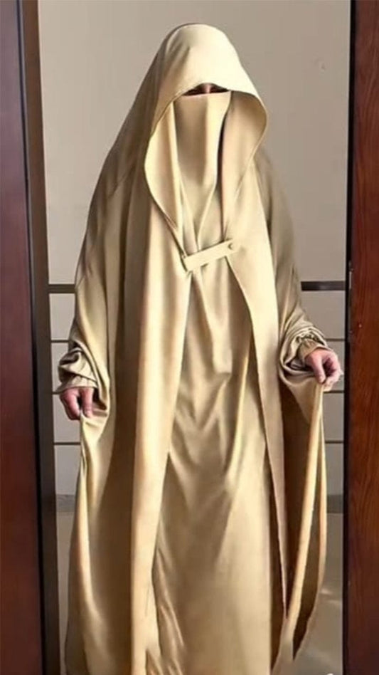 Jilbab Abaya (Beige)