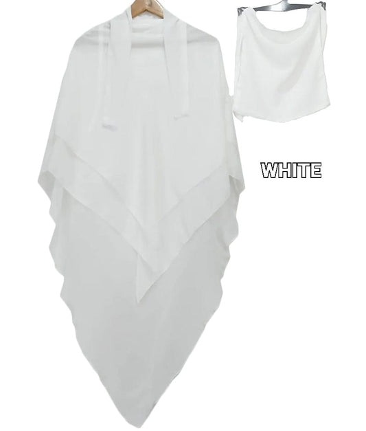 Three Layer Khimar with Niqab