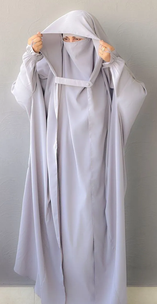 Jilbab Abaya (Off-white)